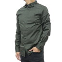 ARMANI EXCHANGE アルマーニ エクスチェンジ A/X メンズカジュアルシャツ 6DZC25 ZNEAZ グリーン(4)