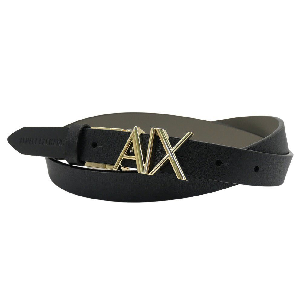 ARMANI EXCHANGE アルマーニ エクスチェンジ A/X レディースリバーシブルベルト XW002127 AF17157 ブラック×ブラウンバス 2025秋冬新作