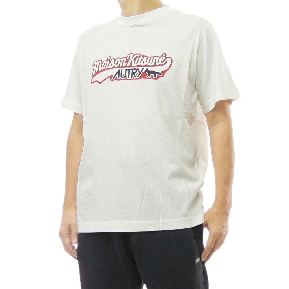 Rakuten - AUTRY × MAISON KITSUNE メンズ レディース クルーネックTシャツ TSPX ホワイト