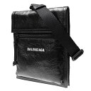 BALENCIAGA バレンシアガ メンズショルダーバッグ 655982 1VG7X / EXPLOR POU ST S ARENA LAMB BG ブラック /2024春夏新作