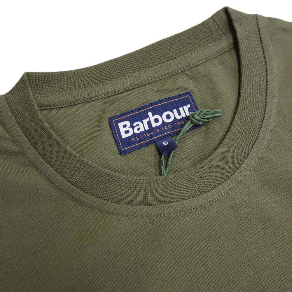 BARBOUR バブアー メンズ クルーネックTシャツ MTS1265 カーキ