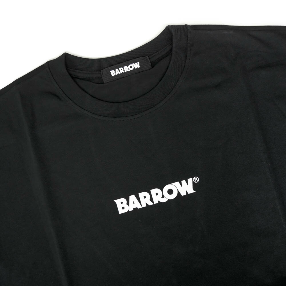 BARROW バロウ メンズ クルーネックTシャツ S4BWUATH142 ブラック