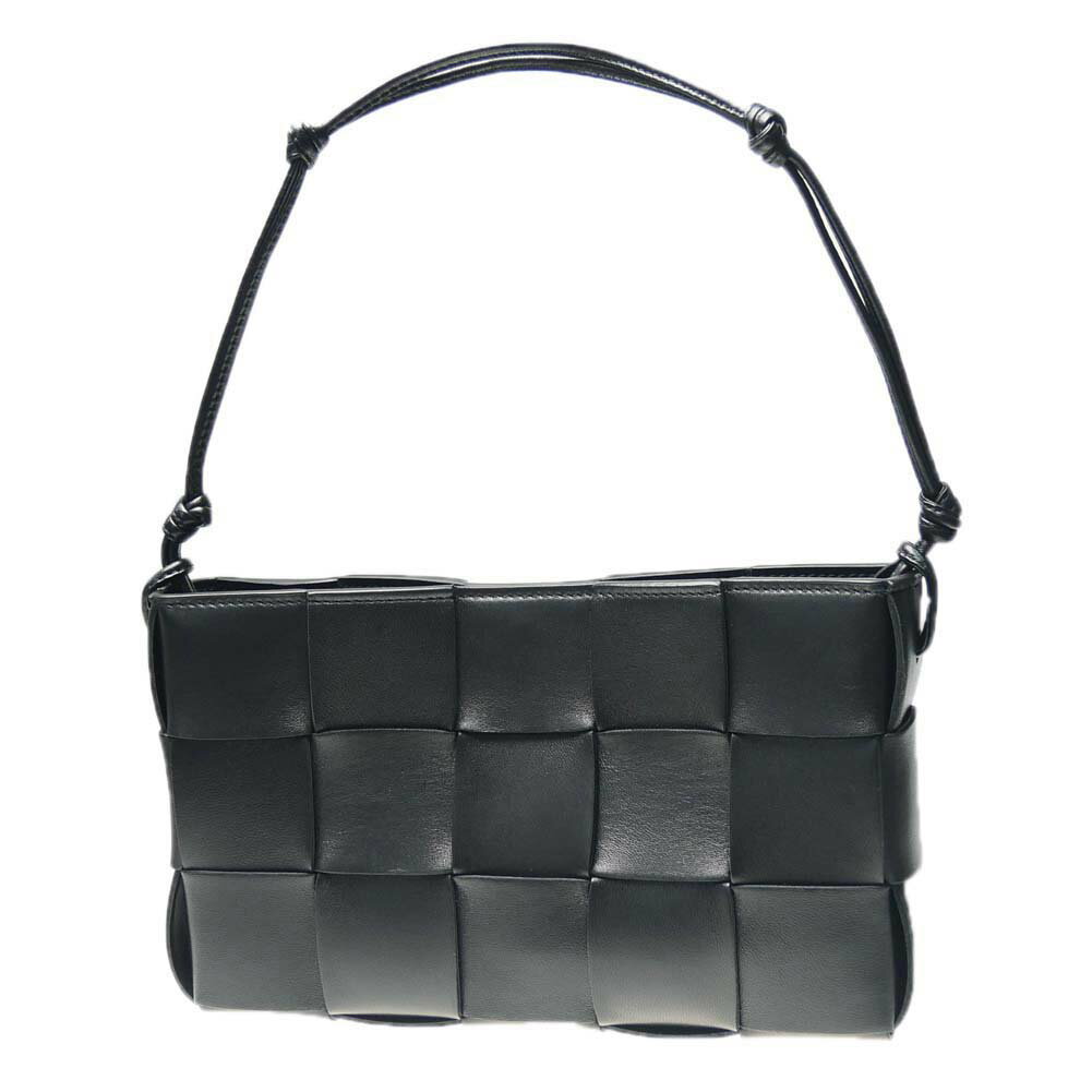 ボッテガヴェネタ ハンドバッグ BOTTEGA VENETA ボッテガヴェネタ レディースハンドバッグ 742654 VCQC4 / MINI CASSETTE ブラック