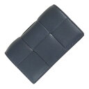 BOTTEGA VENETA ボッテガヴェネタ カセット ビジネスカードケース/名刺入れ 679849 V8WD6 ネイビー(4)