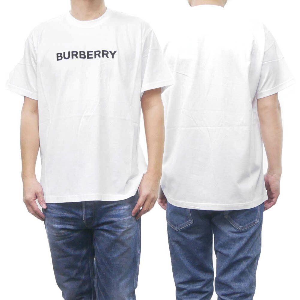 BURBERRY バーバリー メンズクルーネックTシャツ 8084234 1 / HARRISTON ホワイト /2024春夏新作