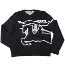 BURBERRY バーバリー メンズクルーネックセーター ニット 8095294 1 / AU24-MW-PAI ブラック(4)