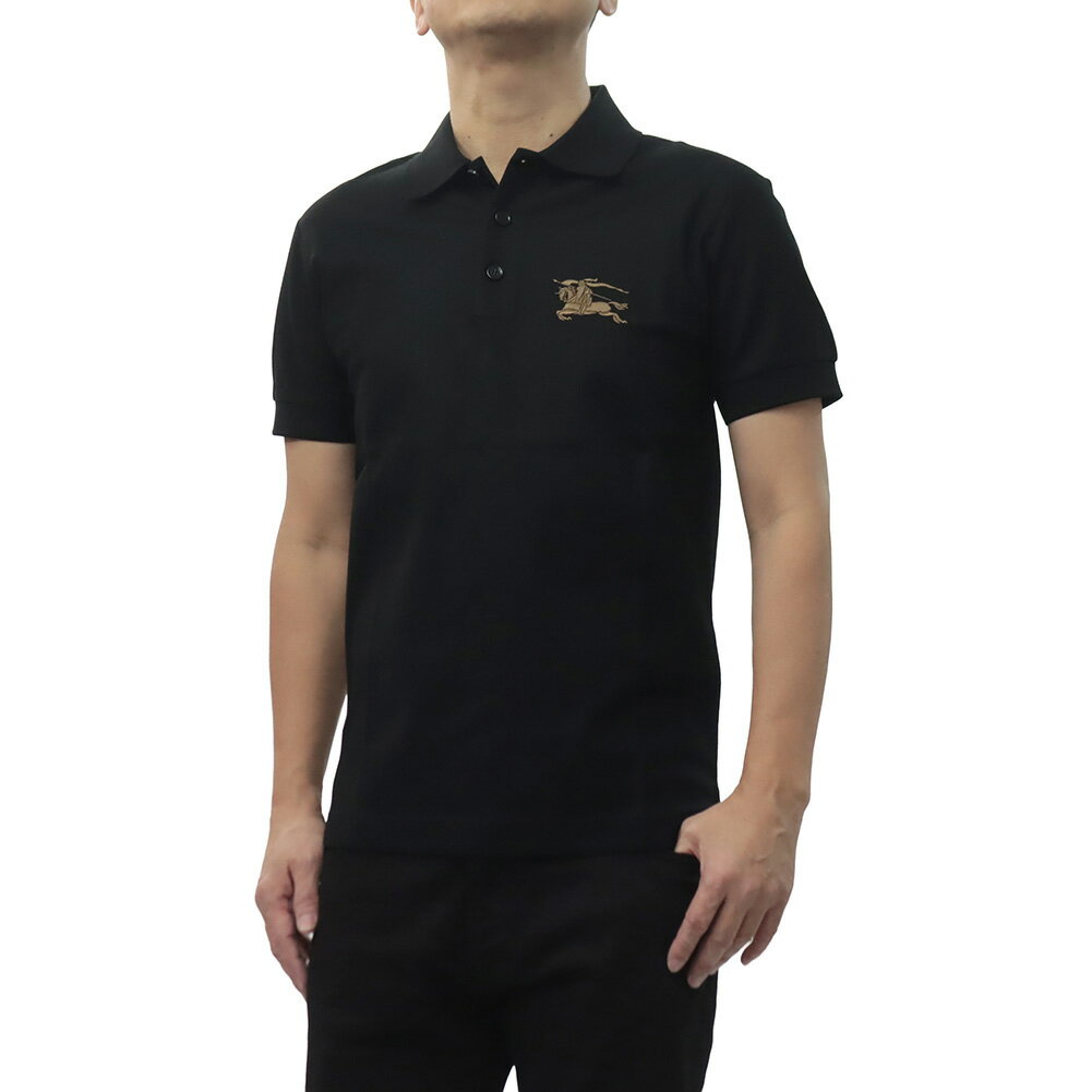 BURBERRY バーバリー メンズポロシャツ 81190081 / STAN EMB ブラック 2026春夏新作