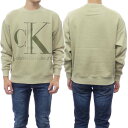 CALVIN KLEIN JEANS カルバンクラインジーンズ メンズトレーナー J30J320845 ピスタチオ