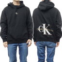 CALVIN KLEIN JEANS カルバンクラインジーンズ メンズプルオーバーパーカー J322523 ブラック