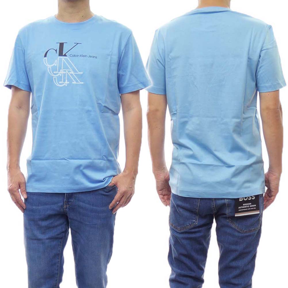 カルバン・クライン ジーンズ バッジ Tシャツ ブルー 楽天市場】ブルー(ブランドカルバンクライン)(Tシャツ