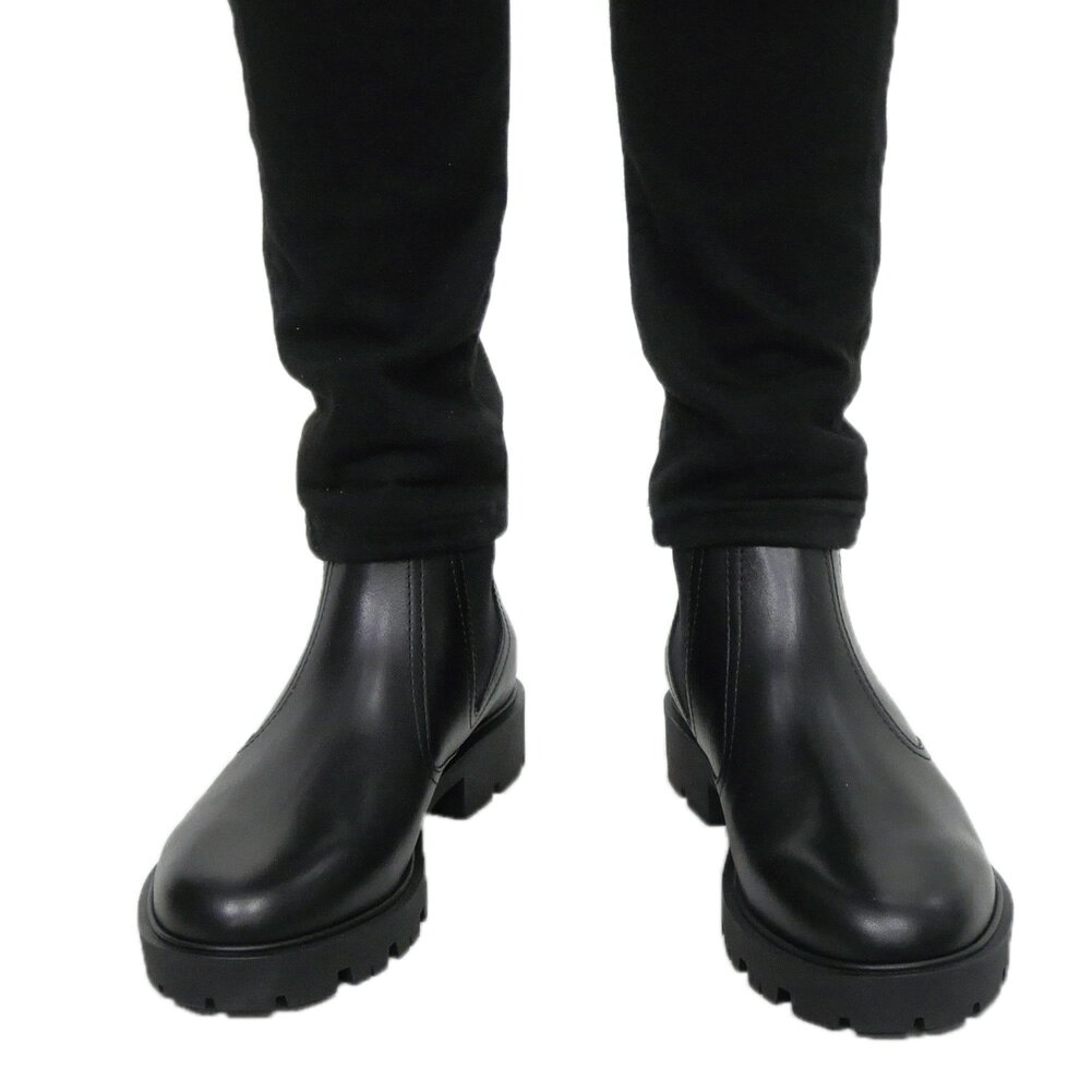 CELINE セリーヌ メンズブーツ 344323579C / MARGARET SHINY BULL OHELSEA BOOT 15 ブラック