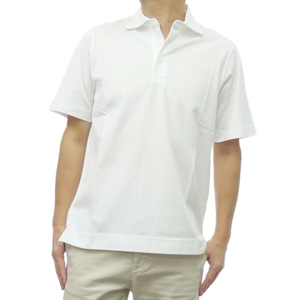 乐天商城 - CIRCOLO1901 チルコロ1901 メンズ鹿の子ポロシャツ CN4287 ホワイト