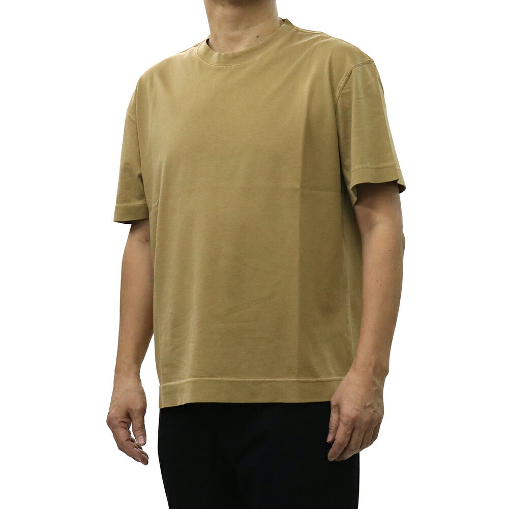 樂天商城 - CIRCOLO1901 チルコロ1901 メンズクルーネックTシャツ CN5220 ブラウン 2026春夏新作