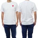 PLAY COMME des GARCONS プレイコムデギャルソン メンズ クルーネックTシャツ AZ-T288-051 ホワイト(4)
