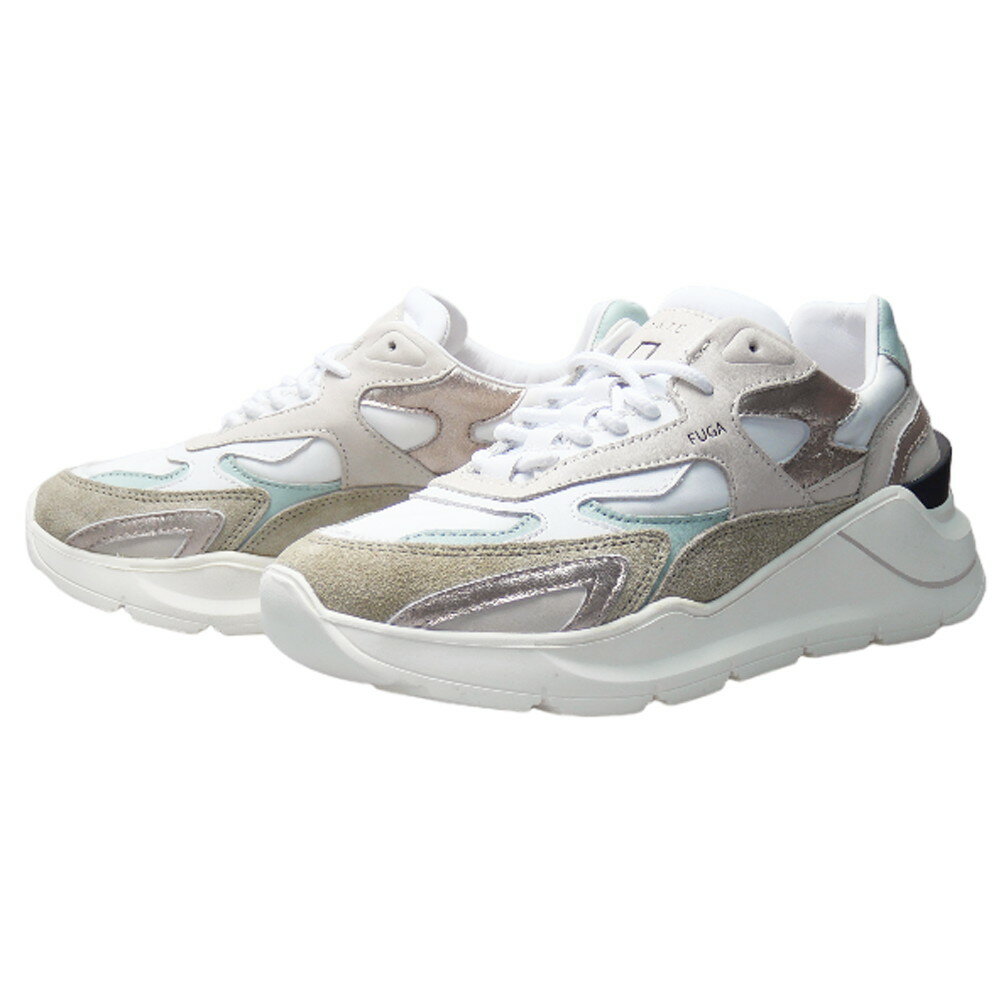 Rakuten - D.A.T.E. デイト レディース ローカットスニーカー W401-FG-NY FUGA NYLON クリーム