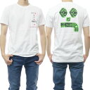 DIESEL ディーゼル メンズクルーネックTシャツ T-DIEGOS-B4 / A02805 0PATI ホワイト