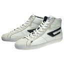 DIESEL ディーゼル メンズハイカットスニーカー Y02742 PR663 / S-LEROJI MID ホワイト