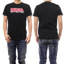 DIESEL ディーゼル メンズクルーネックTシャツ A12498 0GRAI / T-DIEGOR-K70 ブラック /2024春夏新作