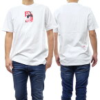 DIESEL ディーゼル メンズクルーネックTシャツ A12458 0BEAF / T-JUST-N11 ホワイト /2024春夏新作