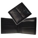 ディーゼル 二つ折り財布（メンズ） DIESEL ディーゼル メンズ二つ折り財布（小銭入れ付き） X09830 P0503 / DSL 3D BI-FOLD COINS ブラック /2024春夏新作