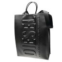 ディーゼル ショルダーバッグ メンズ DIESEL ディーゼル メンズショルダーバッグ X09927 P5184 / DSL 3D SHOPPER L X ブラック /2024春夏新作