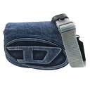 DIESEL ディーゼル メンズショルダーバッグ X10223 P6717 / IDR CAMERA BAG インディゴブルー 2025秋冬新作