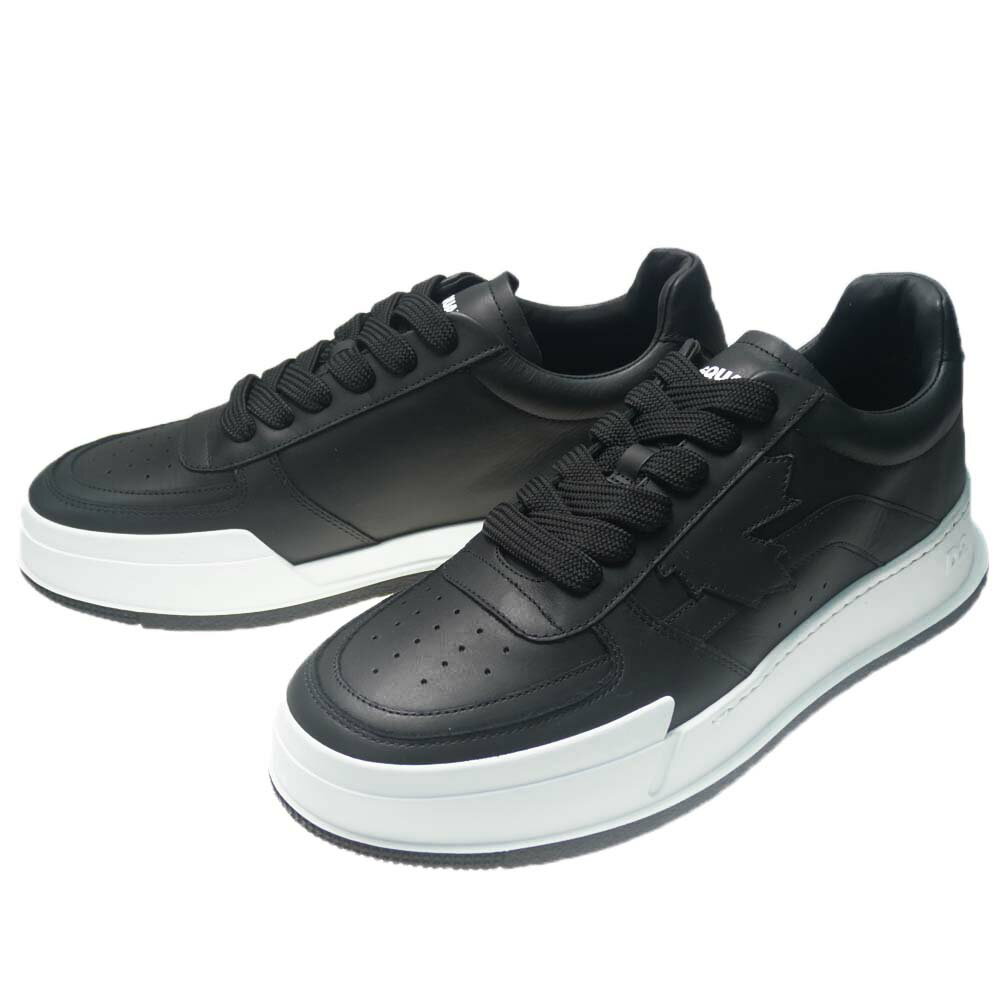 乐天商城 - DSQUARED2 ディースクエアード メンズ ローカットスニーカー SNM0248 01500001 CANADIAN ブラック
