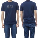 EMPORIO ARMANI エンポリオアルマーニ EA7 メンズクルーネックTシャツ 3LPT71 PJM9Z ネイビー