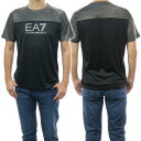 EMPORIO ARMANI エンポリオアルマーニ EA7 メンズクルーネックTシャツ 3RPT17 PJPCZ ブラック