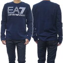 EMPORIO ARMANI エンポリオアルマーニ EA7 メンズクルーネックロングTシャツ 6RPT04 PJFFZ ネイビー