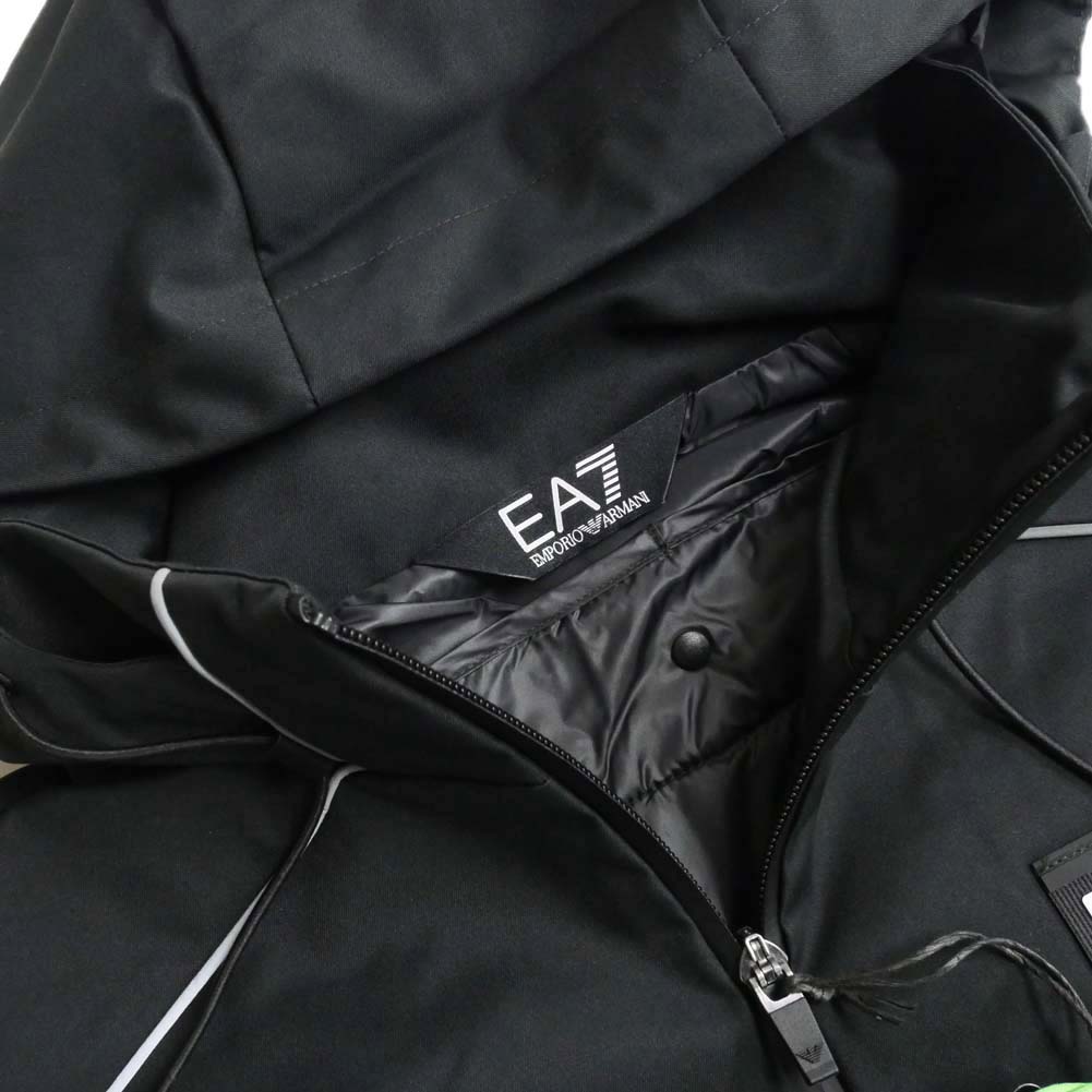 EMPORIO ARMANI エンポリオアルマーニ EA7 メンズ 中綿ブルゾン 6RPB36 PNEDZ ブラ...
