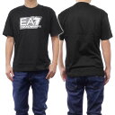 EMPORIO ARMANI エンポリオアルマーニ EA7 メンズクルーネックTシャツ 3DPT09 PJ02Z ブラック /2024春夏新作