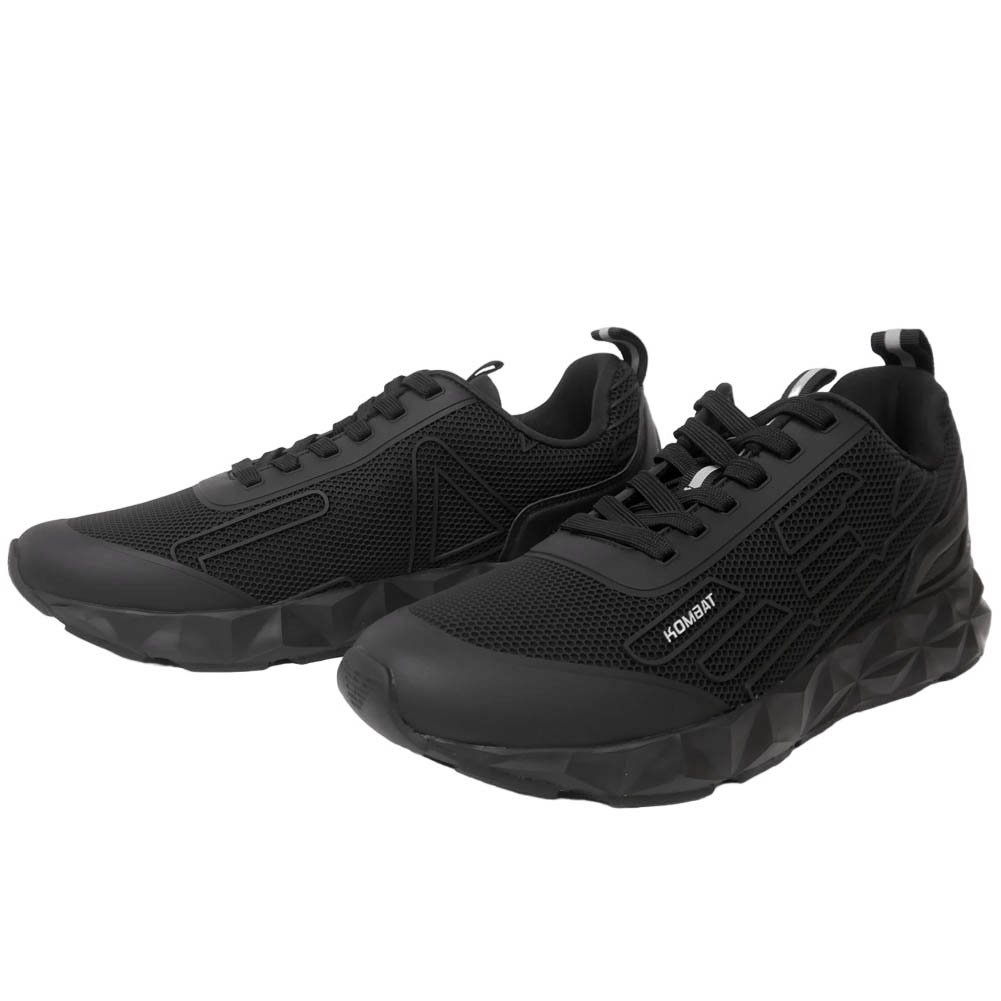 樂天商城 - EMPORIO ARMANI エンポリオアルマーニ EA7 メンズ ローカットスニーカー X8X154 XK357 ブラック×シルバー