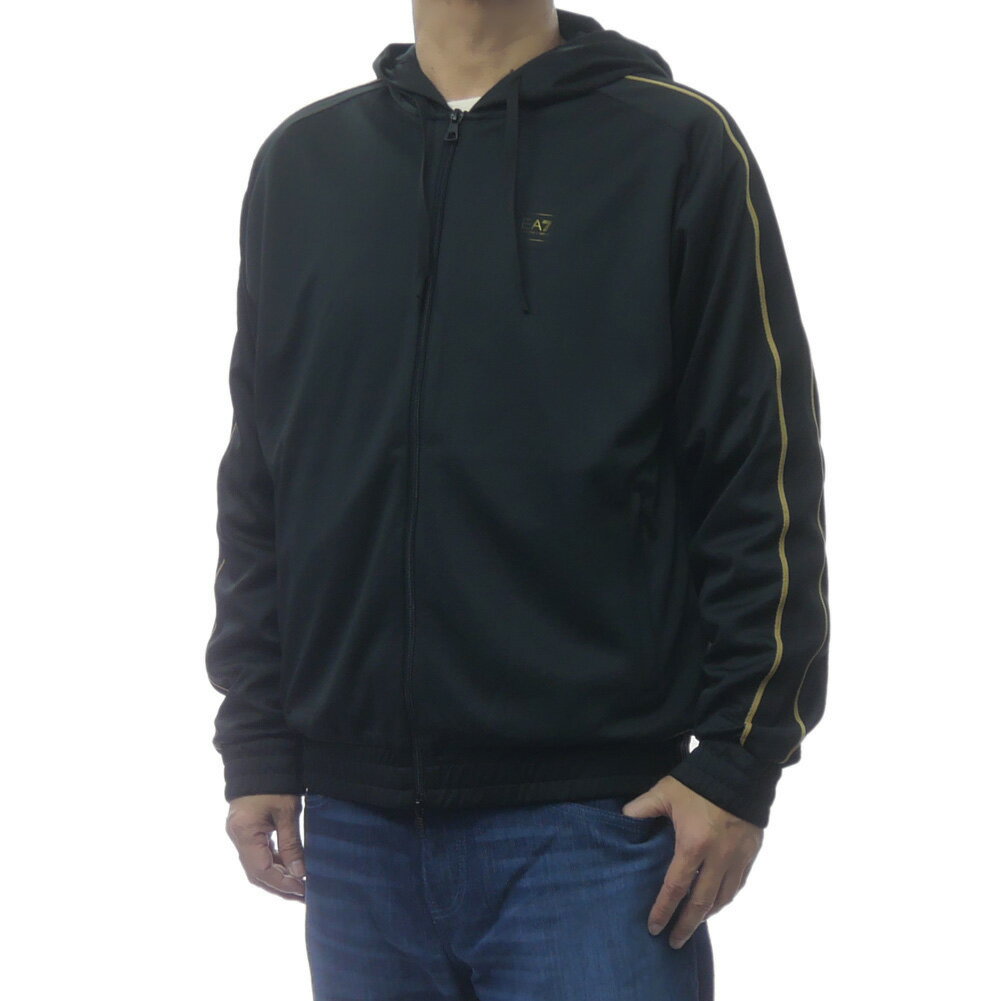 樂天商城 - EMPORIO ARMANI エンポリオアルマーニ EA7 メンズジップアップパーカー 7M000621 AF17089 ブラック