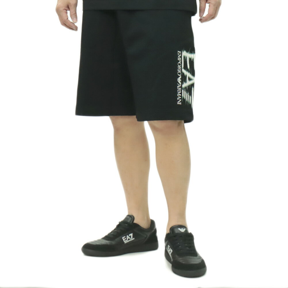 乐天商城 - EMPORIO ARMANI エンポリオアルマーニ EA7 メンズ ショートパンツ 7M001329 AF17787 ホワイト 2026春夏新作