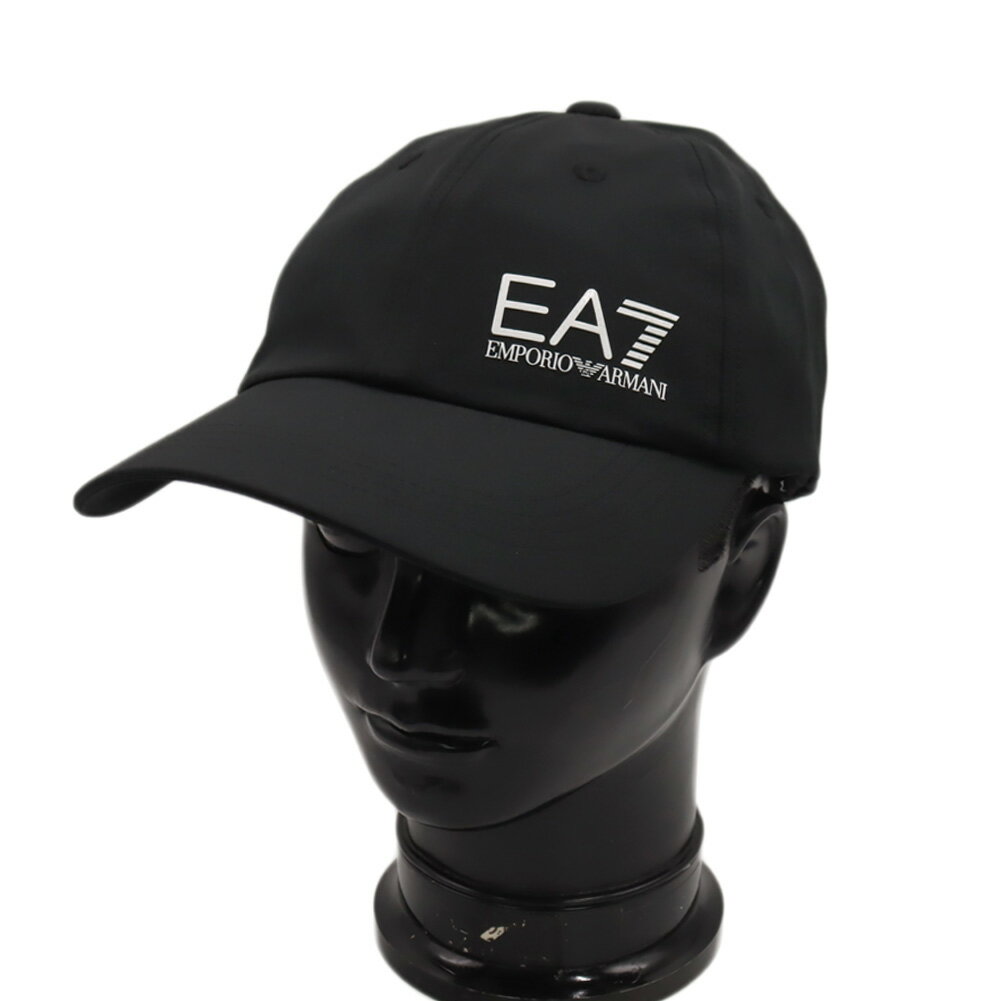 乐天商城 - EMPORIO ARMANI エンポリオアルマーニ EA7 メンズキャップ 7X000590 AF22965 ブラック 2026春夏新作