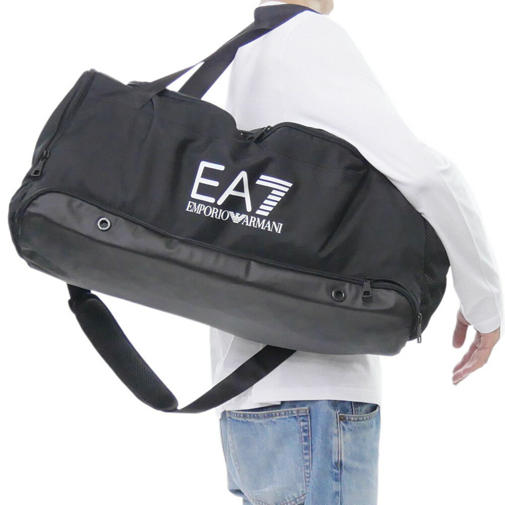 EMPORIO ARMANI エンポリオアルマーニ EA7 メンズボストンバッグ 7X000013 AF19722 ブラック 定番人気商品 3