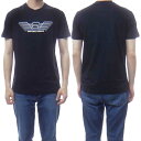 EMPORIO ARMANI エンポリオアルマーニ メンズクルーネックTシャツ 3L1TFD 1JPZZ ネイビー