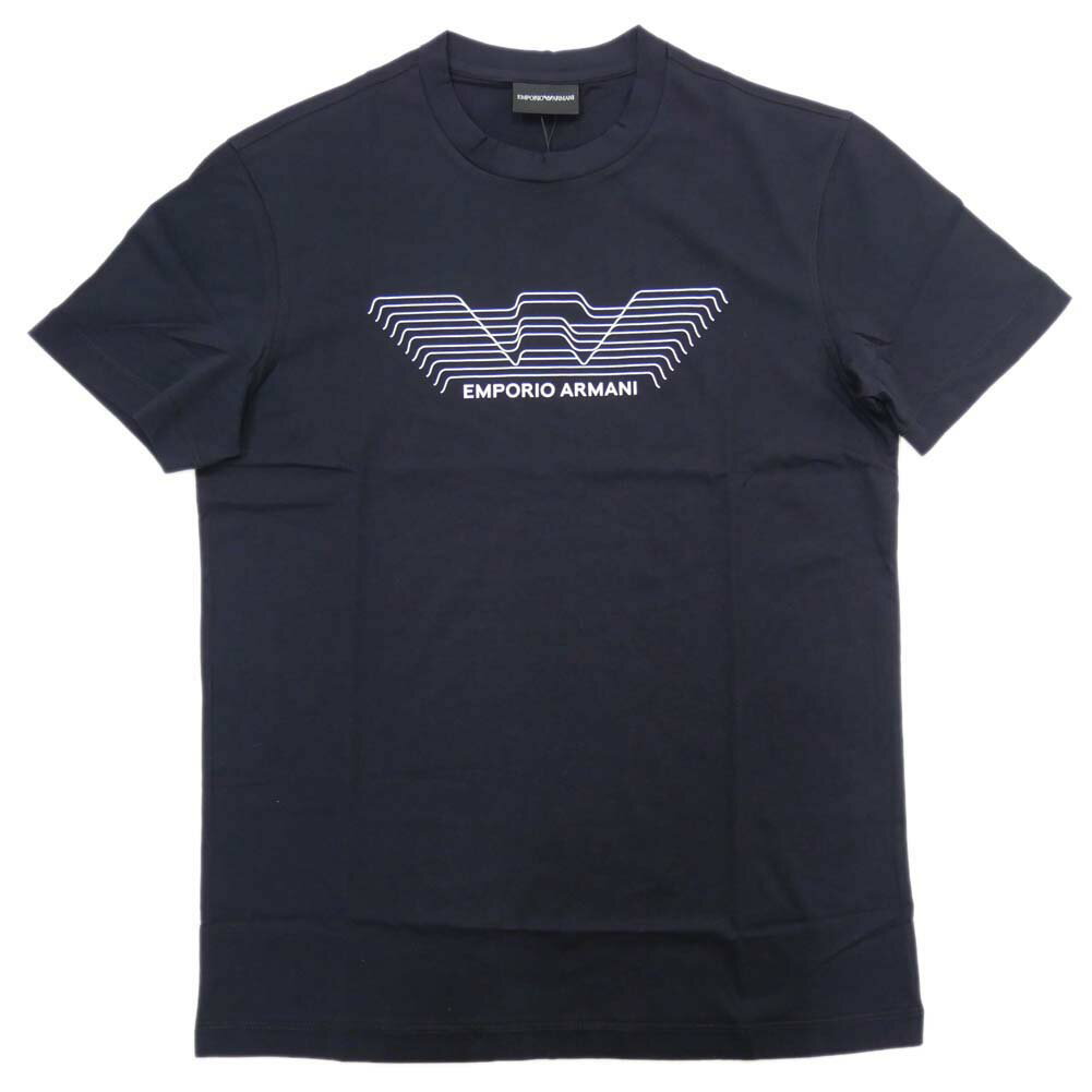 EMPORIO ARMANI エンポリオアルマーニ メンズクルーネックTシャツ 3L1TFD 1JPZZ ネイビー 2