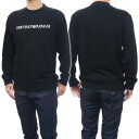 EMPORIO ARMANI エンポリオアルマーニ メンズトレーナー 8N1MR6 1JRIZ ブラック