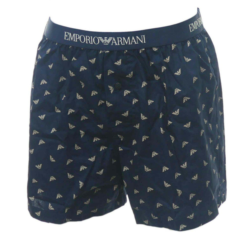 EMPORIO ARMANI UNDERWEAR エンポリオアルマーニアンダーウェア メンズトランクス 110991 3F576 ネイビー 1