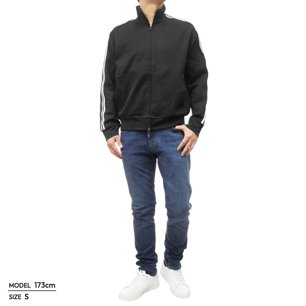 EMPORIO ARMANI エンポリオアルマーニ メンズ ジップアップスウェット EM001110 AF...