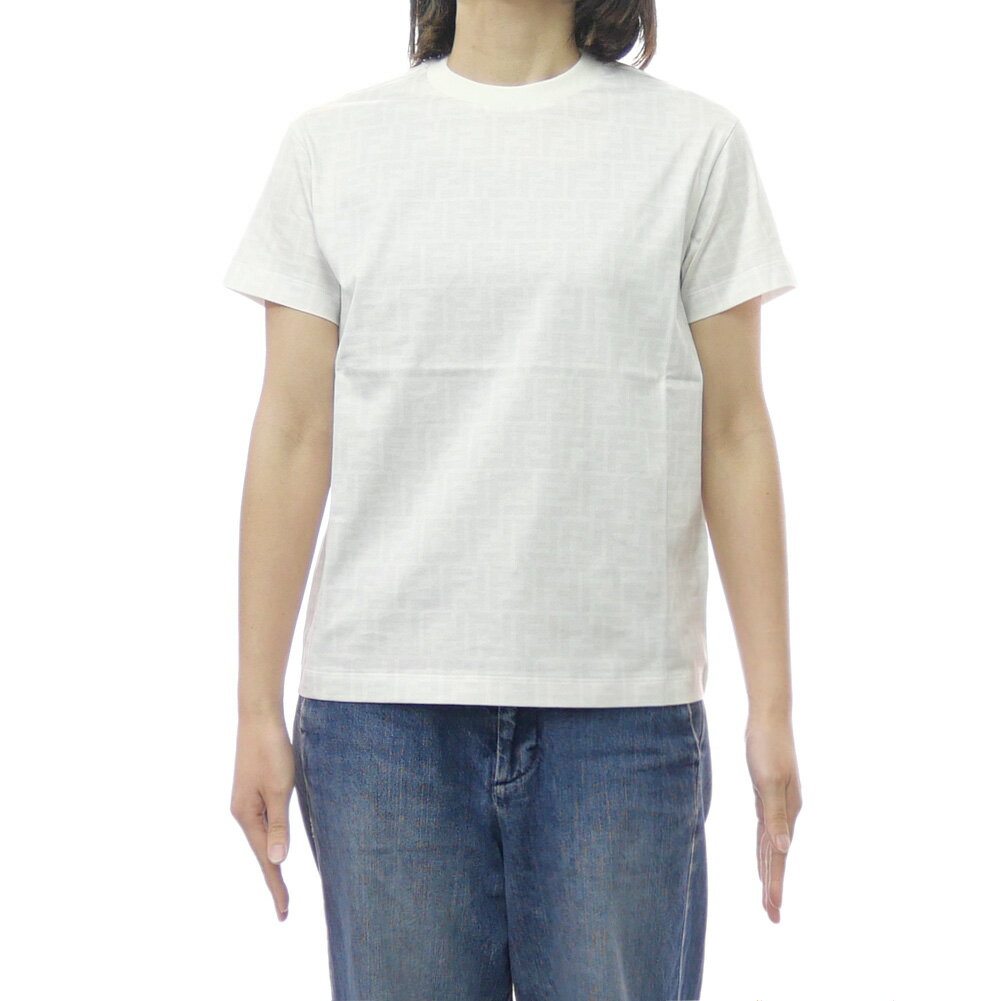 Rakuten - FENDI フェンディ キッズ レディースクルーネックTシャツ JUI181 ATRV ホワイト 2026春夏新作