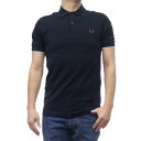 FRED PERRY フレッドペリー メンズ鹿の子ポロシャツ M6000 / THE FRED PERRY SHIRT ネイビー 2025春夏新作(4)