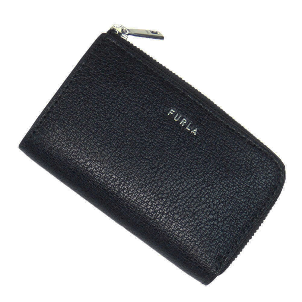 FURLA フルラ メンズキーケース/カードケース MR00034（AX0732） / MAN PROJECT ZIP KEYCASE ブラック