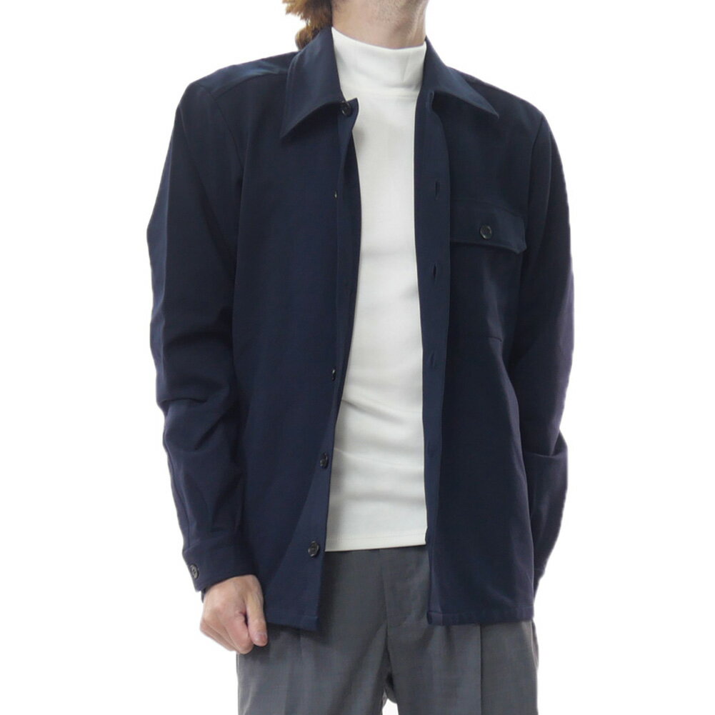 Rakuten - GUY ROVER ギローバー メンズシャツジャケット GR136 552606 ダークネイビー