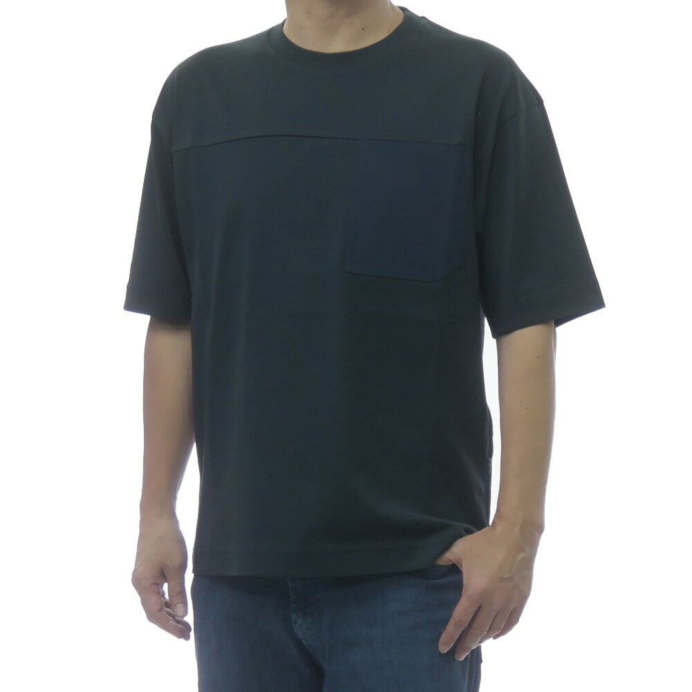 Rakuten - HERNO ヘルノ メンズクルーネックTシャツ JG000275U 52000 ネイビー 2026春夏新作