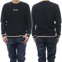 HUGO BOSS ヒューゴボス メンズトレーナー 50510861 10241854 / Iconic Sweatshirt ブラック /2024春夏新作