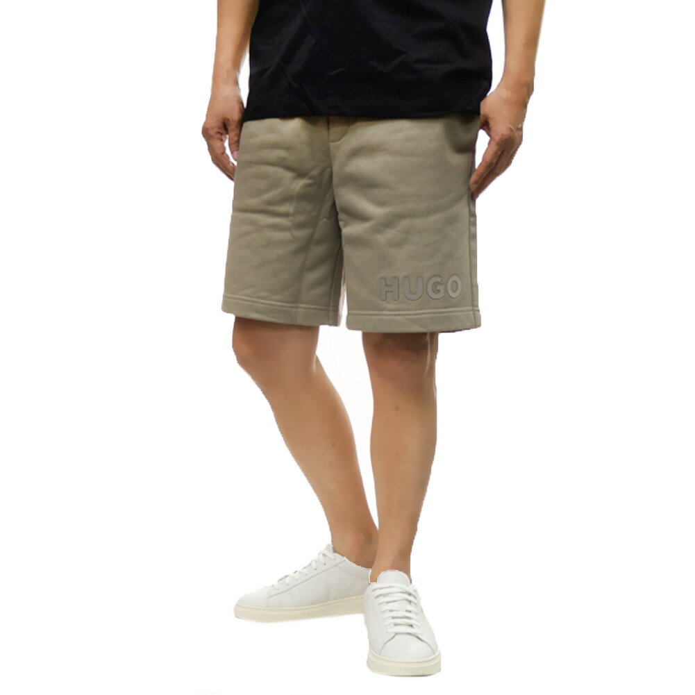 HUGO・HUGO BOSS ヒューゴボス メンズショートパンツ/ショーツ 50535260 10266483 / Dinkoe グレージュ 2025春夏新作