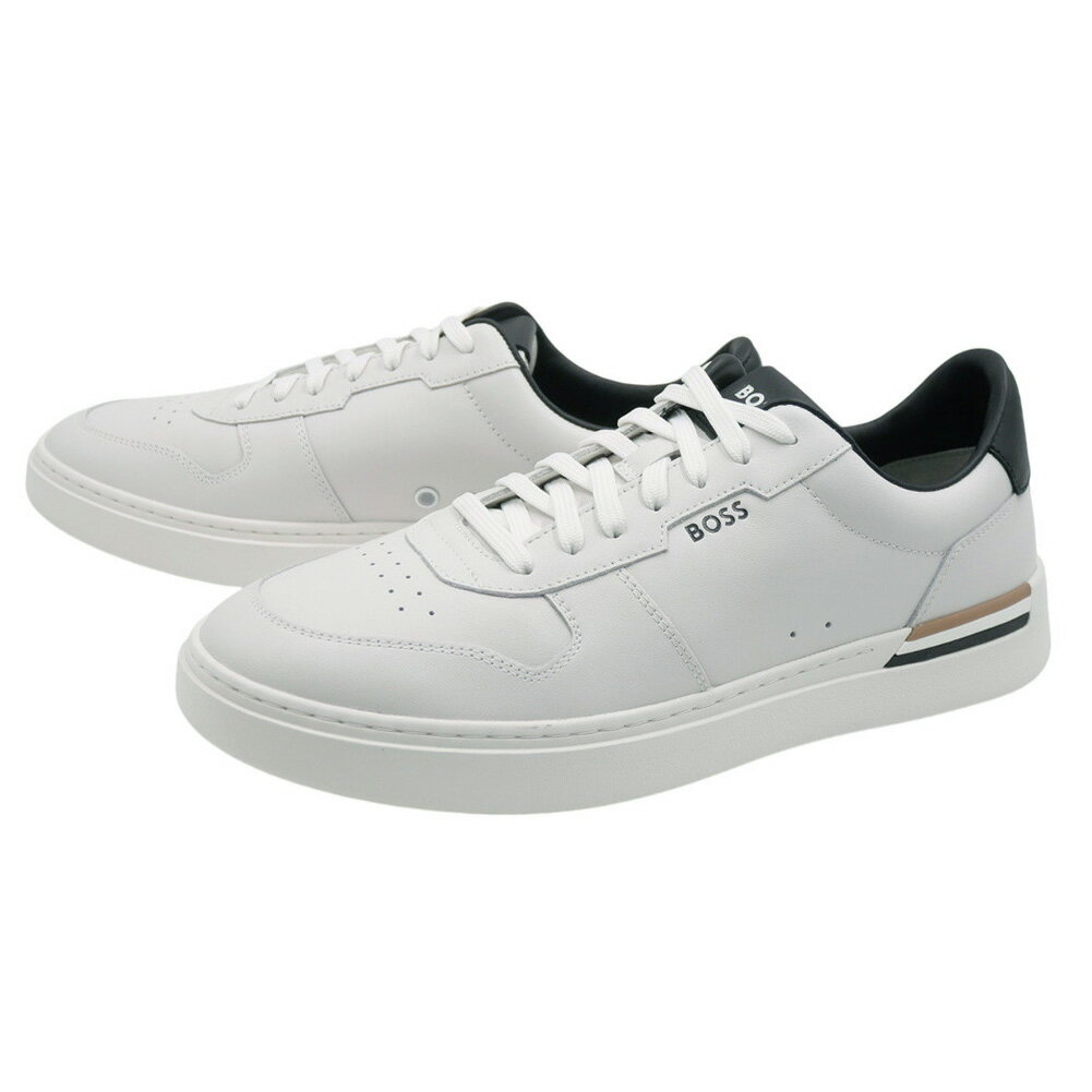 楽天BIVLABOHUGO BOSS ヒューゴボス メンズローカットスニーカー 50542538 10249945 / Clint Tenn Itvpn ホワイト 定番人気商品